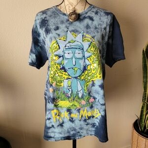 🖤Tie-dye Rick & Morty T-Shirt